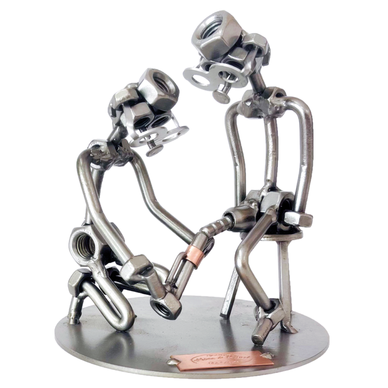 Figurine Dentiste En Acier – Hinz & Kunst – Vintage, Bon état